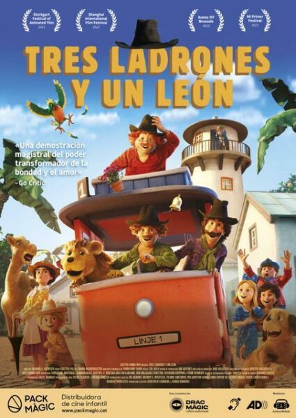 Tres ladrones y un león BDrip XviD Castellano