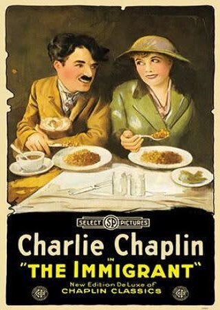 Charlot emigrante (1917 Corto Charles Chaplin)