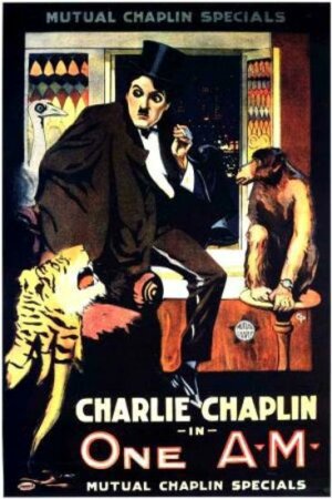 Charlot noctámbulo (Charlot a la una de la madrugada) (1916 Cortometraje) WEB-DL