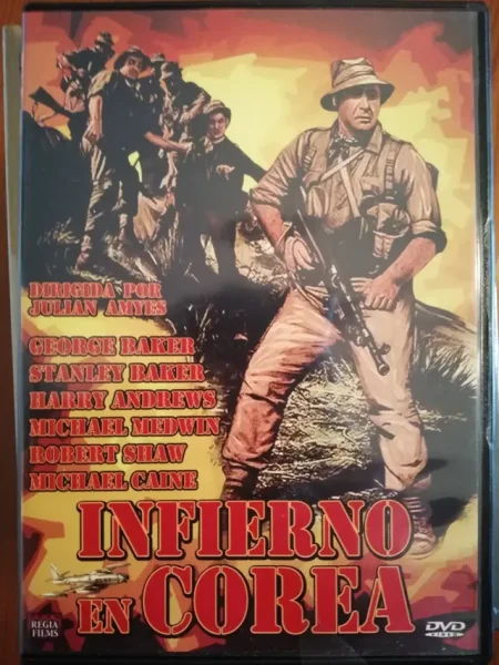 Infierno en Corea (1956 Belico Julian Amyes) DVD-Rip