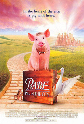 Babe 2, el cerdito en la ciudad (1999 Comedia Infantil) DVDRip