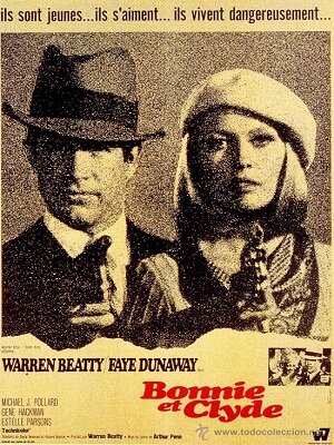 Bonnie & Clyde (1967 Acción Thriller Arthur Penn) DVDRip