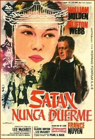 Satán nunca duerme (Satanás nunca duerme)(1962 aventuras Leo McCarey) DVD-Rip