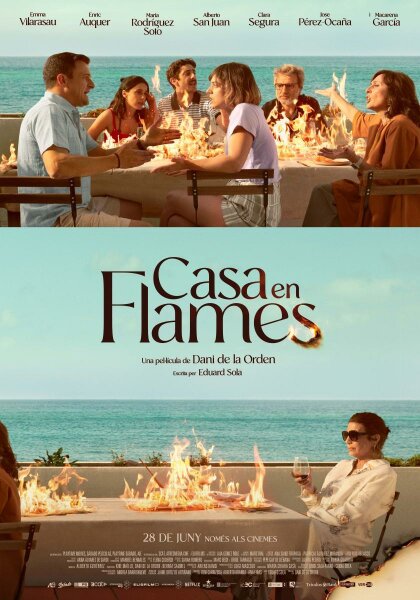 Casa en llamas BDrip XviD Castellano