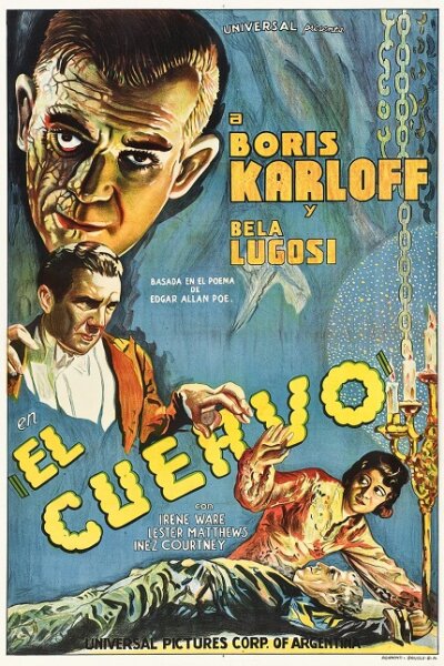 El cuervo (1935 terror Lew Landers) HD