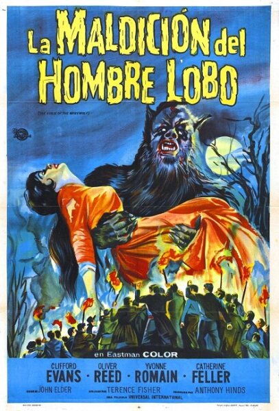 La maldición del hombre lobo (1961 terror Terence Fisher) BRRip