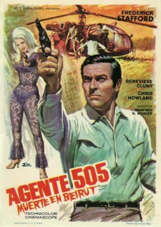 Agente 505, muerte en Beirut (1966 Acción Thriller ) DVDrip