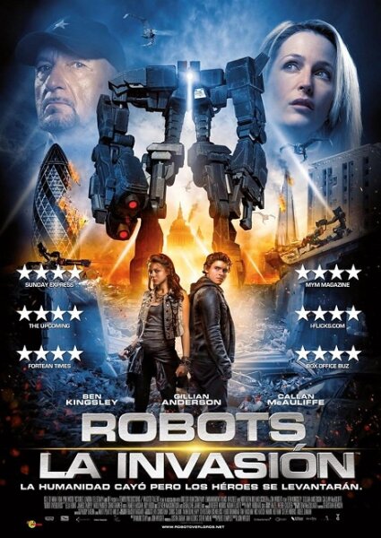 Robots: La invasión (2014 Ciencia ficción Jon Wright) BDrip