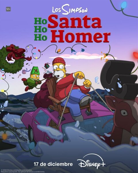 Los Simpson Ho Ho Ho Santa Homer BDrip XviD Castellano