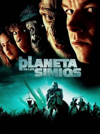 El planeta de los simios (2001 Ciencia ficción) BDrip Xvid Castellano