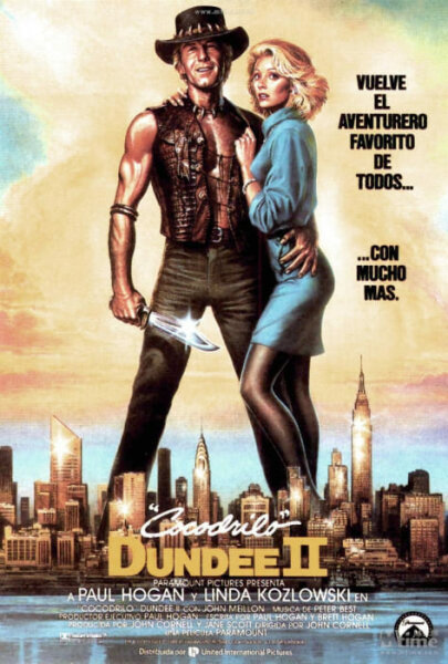 Cocodrilo Dundee II (1988 comedia John Cornell) DVDrip