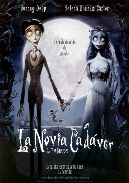 La novia cadáver (2005 Tim Burton Animación) BDrip XviD Castellano