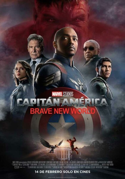 Captain America Brave New World HDTS MP4 SPAM Latino