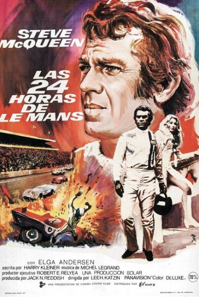 Las veinticuatro horas de Le Mans (1971 Acción Automovilismo) BDrip